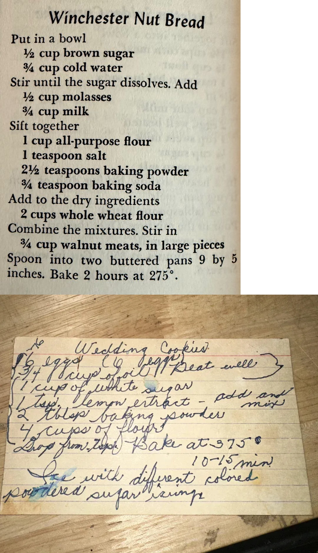 Recipe